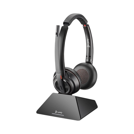 Poly Savi 8220 UC Wireless USB DECT Stereo Headset (Microsoft Teams Certified) — Being Shipped