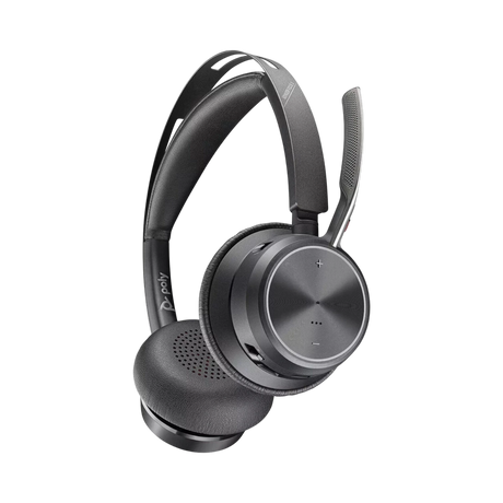 Poly Voyager Focus 2 UC Stereo Bluetooth Headset (Microsoft Teams Certified) — Being Shipped
