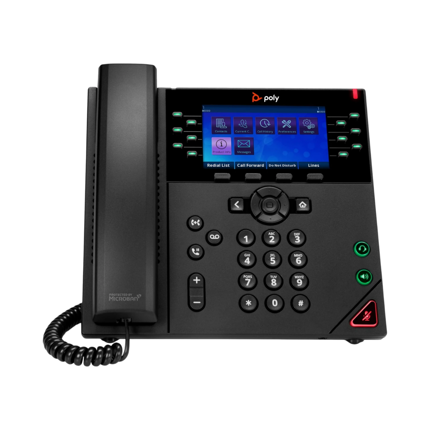 Poly OBi VVX 450 12-Line IP Desk Phone with Power Adapter — Being Shipped