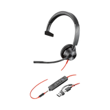 Poly Blackwire 3315 Mono USB-C Headset (Microsoft Teams Certified) — Being Shipped