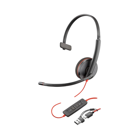 Poly Blackwire 3310 Mono USB-C Headset — Being Shipped