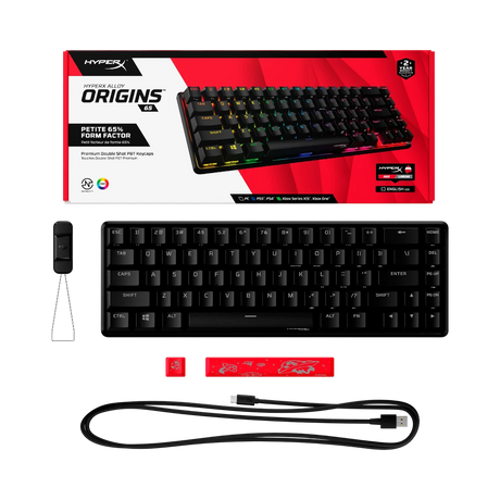 HyperX Alloy Origins 65 Mechanical Gaming Keyboard (HX Red Linear Switches) — Being Shipped