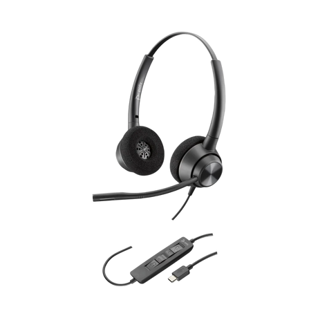 Poly Encorepro 320 USB-A Stereo Computer Headset — Being Shipped