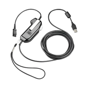 Poly SHS 2626-13 Headset/Headphone Monaural PTT Secure Voice Attachment — Being Shipped