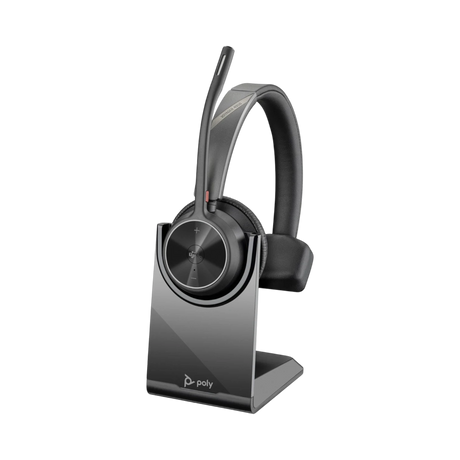 Poly Voyager 4300 UC Series USB-A Bluetooth Mono Phone & Computer Headset — Being Shipped