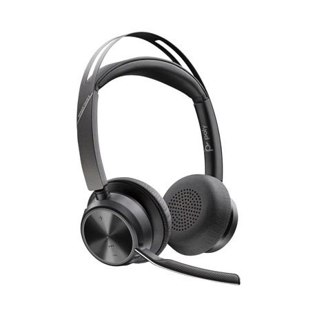 Poly Voyager Focus 2 USB-C Noise Canceling Bluetooth On Ear Phone & Computer Headset — Being Shipped