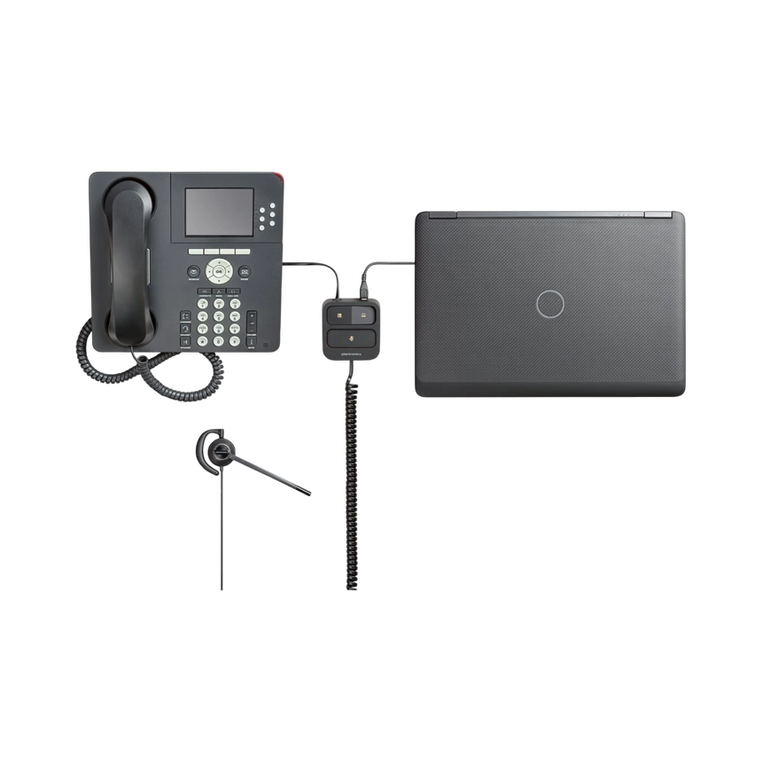 Poly EncorePro HW530 Over-the-Ear Mono Headset — Being Shipped