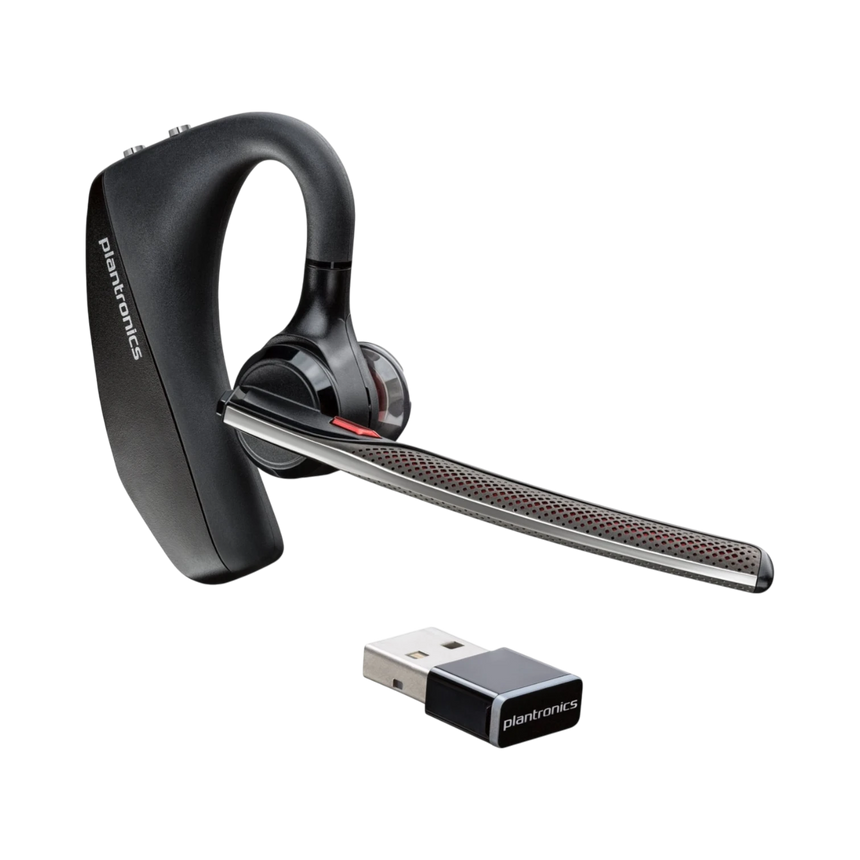 Poly Voyager 5200 UC Bluetooth Headset with BT600 USB-A Dongle — Being Shipped