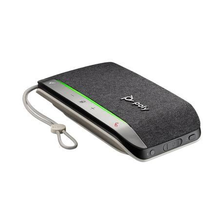 Poly Sync 20+ USB-C & Bluetooth Speakerphone (Silver, Microsoft Teams) — Being Shipped