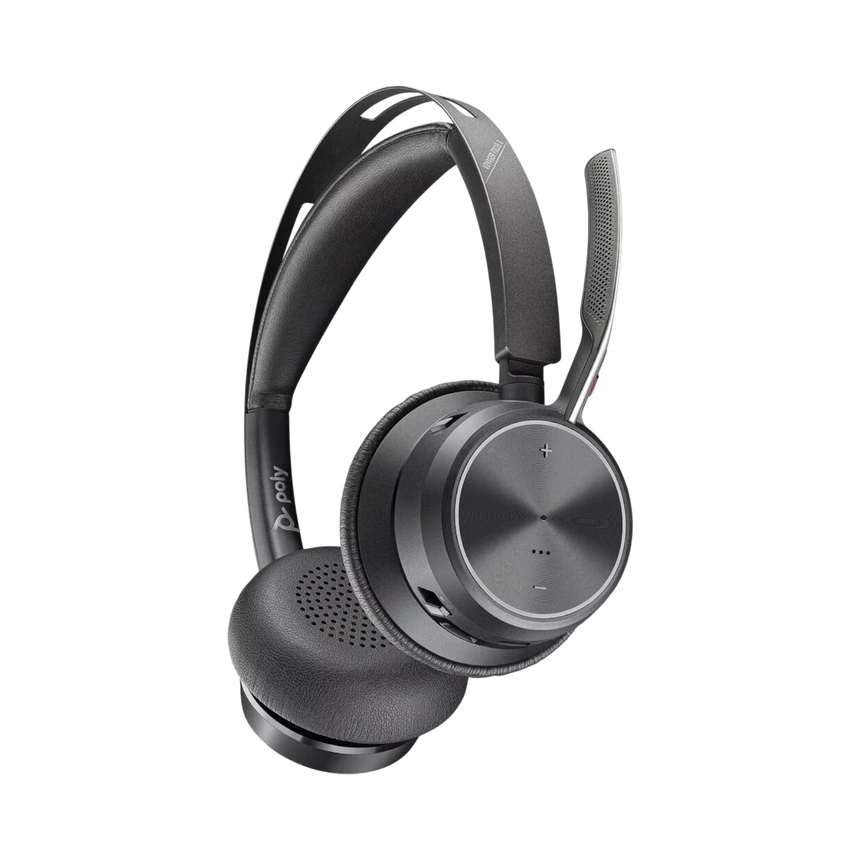 Poly Voyager Focus 2 UC Stereo Bluetooth Headset — Being Shipped
