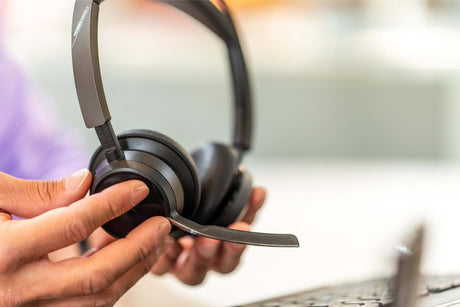 Poly Voyager Focus 2 UC Stereo Bluetooth Headset — Being Shipped