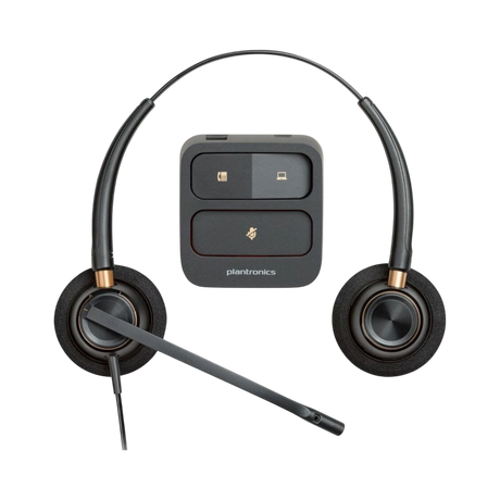Poly EncorePro 520 Binaural Noise-Canceling Headset — Being Shipped