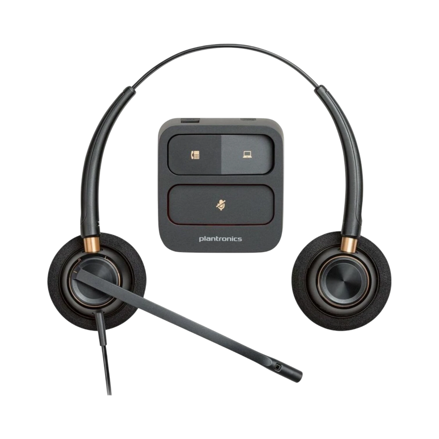 Poly EncorePro 520 Binaural Noise-Canceling Headset — Being Shipped