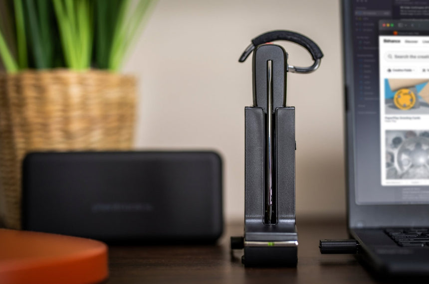 Poly Savi 8240 Office Wireless DECT Convertible Headset — Being Shipped