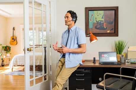 Poly Savi 8240 Office Wireless DECT Convertible Headset — Being Shipped