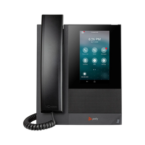 Poly CCX 400 Business Media Desk Phone with Power Supply (Open SIP) — Being Shipped
