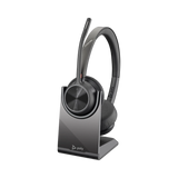 Poly Voyager 4320 Bluetooth Stereo Headset with BT700 USB-A Dongle & Charging Stand — Being Shipped