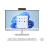 HP 24-cr0010 23.8" All-in-One Desktop Computer AMD Athlon Silver 7120U, 8GB RAM, 256GB SSD (Shell White) — Being Shipped