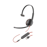Poly BlackWire 3215 Monaural Headset — Being Shipped