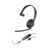 Poly Blackwire 5210 Monaural TAA USB-A Headset TAA — Being Shipped