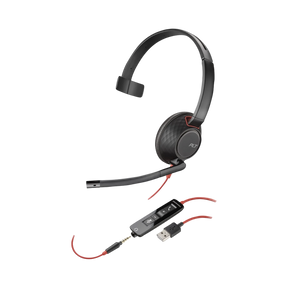 Poly Blackwire 5210 Monaural TAA USB-A Headset TAA — Being Shipped
