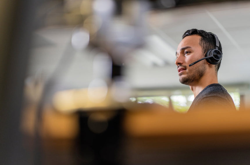 Poly Voyager 4320 Bluetooth Stereo Headset with BT700 USB-A Dongle — Being Shipped