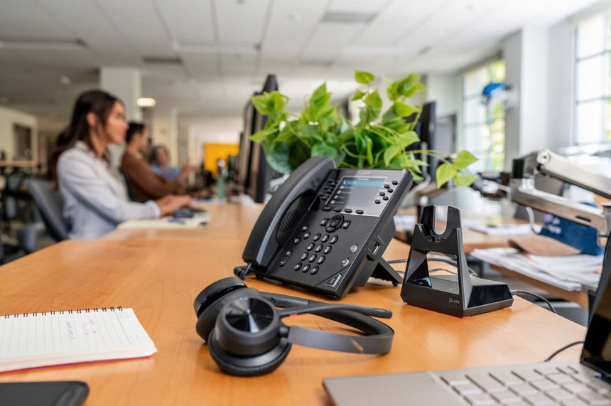 Poly Voyager 4320 Bluetooth Stereo Headset with BT700 USB-A Dongle — Being Shipped