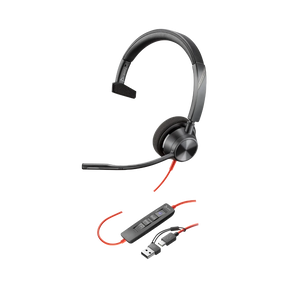 Poly Blackwire 3310 Mono USB-C Headset (Microsoft Teams Certified) — Being Shipped