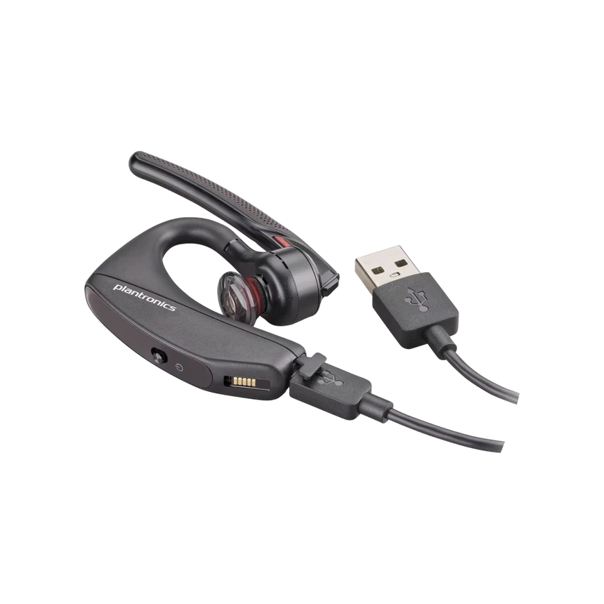 Poly Voyager 5200 UC Bluetooth Headset with BT700 USB-A Dongle — Being Shipped