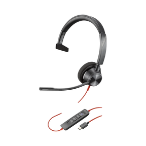 Poly Blackwire 3310 Microsoft Teams Certified Headset — Being Shipped