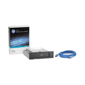 HP RDX SuperSpeed USB 3.0 Removable Disk Backup System RDX Drive  2TB Cartridge — Being Shipped