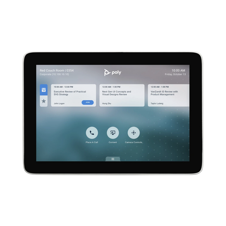 Poly TC8 Touch Controller (GSA/TAA Compliant & JITC Certified) — Being Shipped