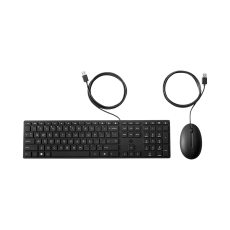 HP 320MK Wired Desktop Mouse & Keyboard Bundle — Being Shipped