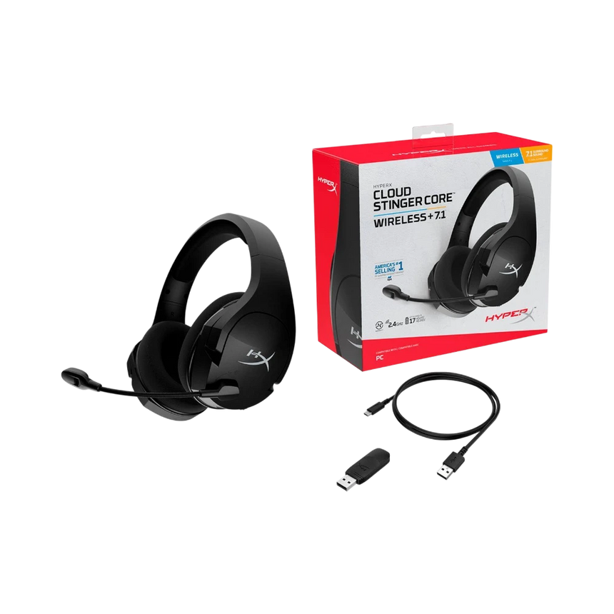 HyperX Cloud Stinger Core Wireless Gaming Headset (Black) — Being Shipped