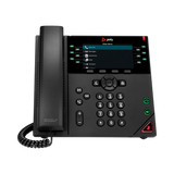 Poly VVX 450 12-Line IP Desk Phone with Power Adapter — Being Shipped