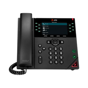 Poly VVX 450 12-Line IP Desk Phone with Power Adapter — Being Shipped