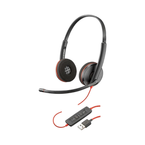 Poly Blackwire C3220 USB-A Black Headset — Being Shipped