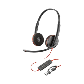 Poly Blackwire 3220 Stereo USB-C Headset — Being Shipped
