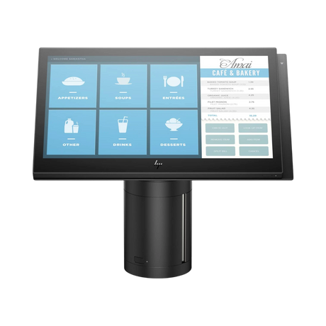 HP ElitePOS 145 14" All-In-One POS System Intel Core i5-7300U, 8GB RAM, 256GB SSD — Being Shipped