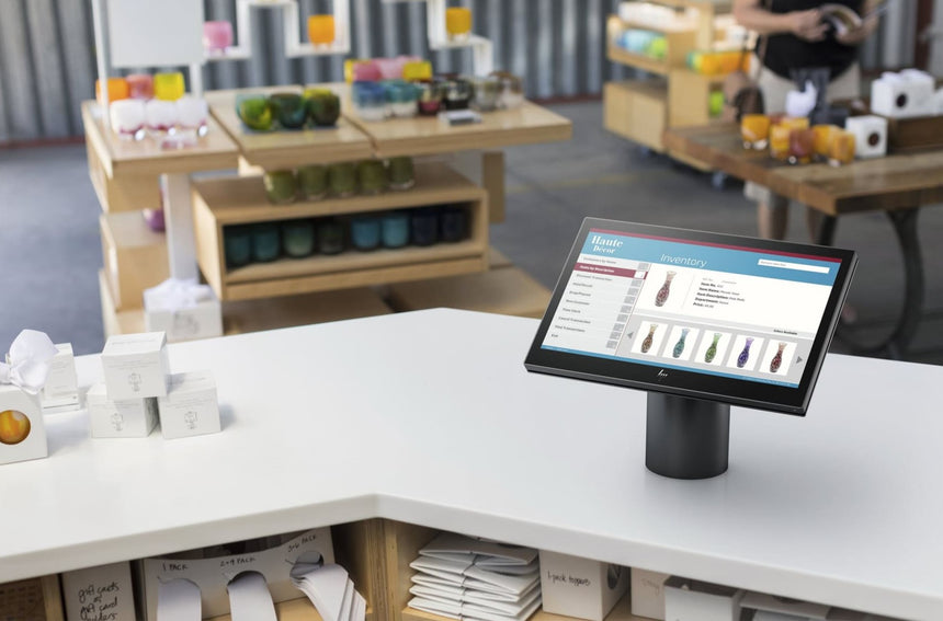 HP ElitePOS 145 14" All-In-One POS System Intel Core i5-7300U, 8GB RAM, 256GB SSD — Being Shipped