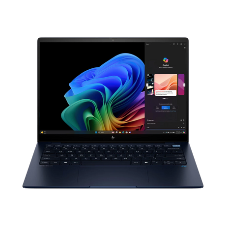 HP EliteBook Ultra G1q Copilot+ 14" Multi-Touch Notebook, Qualcomm Snapdragon X, 16GB RAM, 512GB SSD (Atmospheric Blue) — Being Shipped