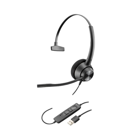 Poly EncorePro 310 Monaural Headset — Being Shipped