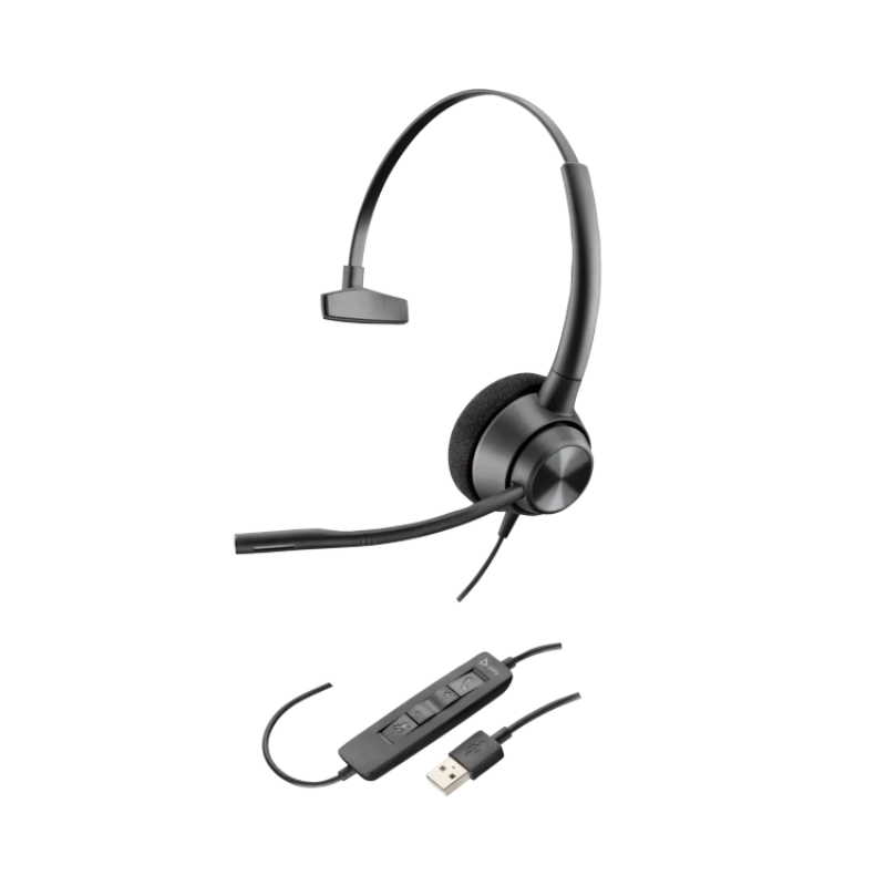 Poly EncorePro 310 Monaural Headset — Being Shipped
