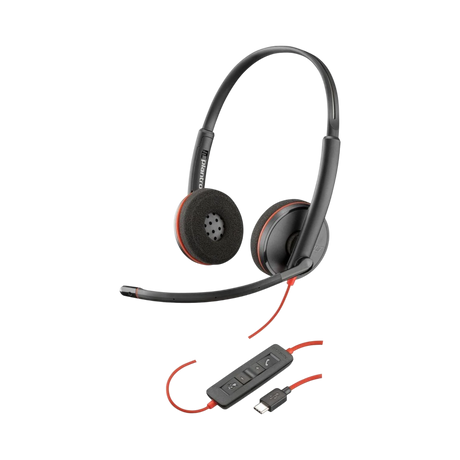 Poly Blackwire 3220 Stereo USB-C Headset — Being Shipped