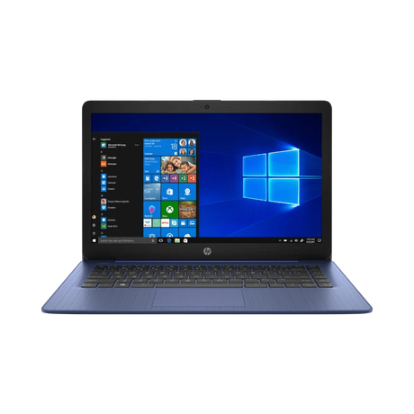 HP 14-CB171WM 14" Laptop, Intel Celeron N4000, 4GB RAM, 64GB HDD (Blue) — Being Shipped