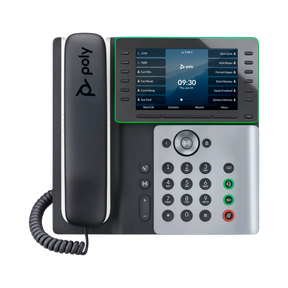 Poly Edge E550 IP Desk Phone with Power Adapter — Being Shipped