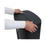 HP MC145 Micro-Cut 14-Sheet Paper Shredder (Black) — Being Shipped