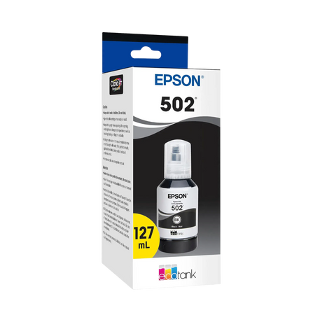 Epson 502 Black Standard Yield Ink Cartridge — Being Shipped