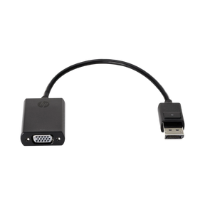 HP DisplayPort to VGA Adapter (Black) — Being Shipped