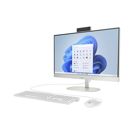 HP 24-cr0030 23.8" All-in-One Desktop Computer Intel Core i3-N300, 8GB DDR4 RAM, 256GB SSD — Being Shipped